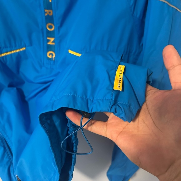 Nike Blue and Yellow Livestrong Jacket - Picture 5 of 5